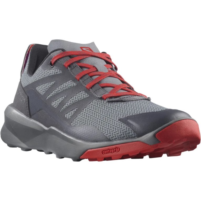 Tenis Senderismo Salomon Patrol Hombre Grises Oscuro | MX RFTW830